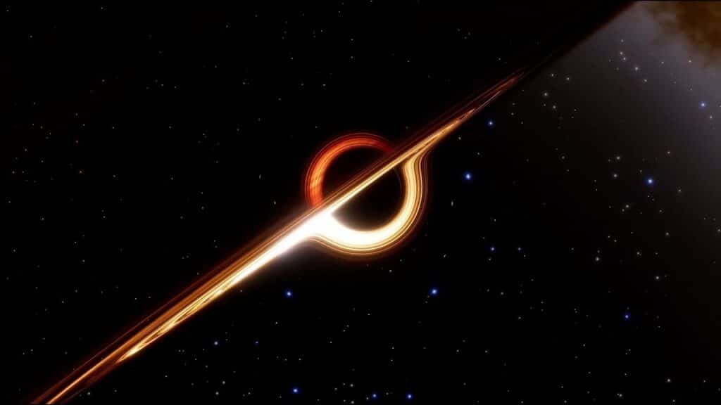 J2157 Black Hole 5 Times the Size of Our Entire Solar System